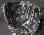 Used Rawlings Ryne Sandberg RBG140B Youth Baseball Glove Black Mitt Rht. Fixed Price $13.99.