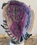 Wilson Cat Osterman 10 Purple AO200 A0200 T-ball Glove Right Hand Throw. Fixed Price $12.50.