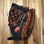 Rawlings FP120SB Inch Full Grain Leather Palm Softball Glove Brown/black. Fixed Price $16.79.