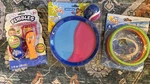 New Bring On The Sun Bundle- 3 Summer Toys-catch Ball Set-dive Rings-fubbles Fun. Fixed Price $20.00.