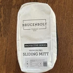 Bruce Bolt Premium Pro Sliding Glove Signature Series Adult White, New. Fixed Price $45.00.