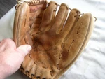 Luis Aparicio Baseball Glove Vintage Wilson Brand Model A2914 Good Condition. Fixed Price $20.00.