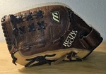 Vintage Mizuno Franchise Mfr 1203 Leather Baseball Glove Retro Gold Lht. Fixed Price $24.99.