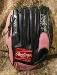 Rawlings FP22SB 12 Inch Softball Fast Pitch Glove Pink Black Rht Right-hand. Fixed Price $15.00.