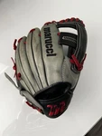 Marucci Caddo Series Baseball Glove Rht Youth CD1100Y Gray Red Black. Fixed Price $34.99.