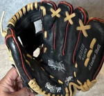 Rawlings Highlight Series H105IB 1/2" Youth Leather Shell Glove. Fixed Price $19.99.