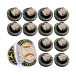 12 Pcs Baseball Ring Softball Championship Sport Trophy Aw.... Fixed Price $118.82.