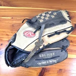 Rawlings Basket-web Baseball Glove Rht RBG36BT 12 1/2 Inch Black & Tan Sports. Fixed Price $16.25.