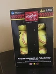 Rawlings Fast Pitch Recreational Batting Practice Softballs 6 Pack New. Fixed Price $38.99.