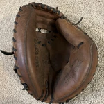 Wilson A2403 Pro Model Stock 32.5 Catchers Mitt Baseball Glove Rht Pudge. Fixed Price $125.00.
