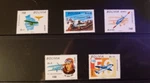 Stamps #C331-C335 -50TH Anniversary Of Bolivian Air Force -mnh XF-1974. Fixed Price $8.60.