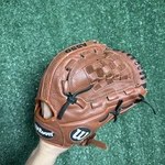 Wilson A550 Series Baseball Glove 12" Rht Brown Leather. Fixed Price $34.99.