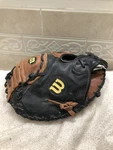 Wilson A0502-CM Boys Tight Fit Game Ready 32 Baseball Catchers Mitt Left Throw. Fixed Price $100.00.