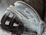 Spalding Catchers Mitt Vintage Good Used Condition Big Blue Youth. Fixed Price $21.99.