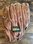 Wilson American Cowhide Staff Series WS6 A9724 Dual Hinge Baseball Glove Flaw. Fixed Price $12.00.
