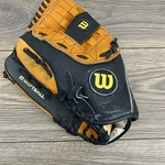 Wilson A0352 ES13 13" Softball Mitt Glove Leather Lht Pre-owned Good Condition. Fixed Price $15.99.