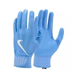 Nike Alpha Batting Gloves Youth Medium Light Blue White Baseball. Fixed Price $25.99.