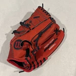 Wilson A450 12" Rht Red Stitch Baseball Glove, Soft Leather A0450RDSA. Fixed Price $35.00.