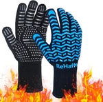 Bbq Grill Gloves Heat RESISTANT,1472 High Temp Resistance Fireproof Comfort. Fixed Price $21.95.