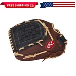 Rawlings 12.5IN Baseball Softball Glove RBG36 Right Hand Throw Leather Mitt. Fixed Price $44.99.