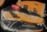 Rawlings Series R9120U-6BT 12" Left Hand Baseball Leather Glove Black/tan. Fixed Price $65.00.