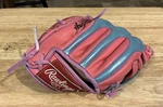 Rawlings PL158PB 9" Girls Youth Baseball Glove Pink/blue Rht Players Series New. Fixed Price $11.99.