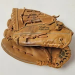 Wilson A2143 Jim Catfish Hunter Baseball Glove Left Hand Throw Tan Leather Lht. Fixed Price $35.00.