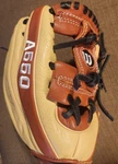 Wilson A550 Baseball Glove 11" WTA05RB18DI11 Youth Rht Top Grain Leather Mlb. Fixed Price $55.00.