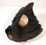 Mizuno Mfr 1255 Baseball Glove Right Hand Thrower 12.5" Black Leather. Fixed Price $29.00.