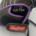 Rawlings Storm Black & Purple Leather Baseball Rht 12" Glove ST12DSPUR. Fixed Price $19.59.
