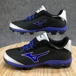 Mizuno Shoes Mens 9-SPIKE Franchise 7 Baseball Sneaker Bue Lace Up Low Top New. Fixed Price $45.99.
