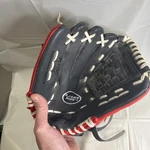 Rawlings Player SERIESPL110G Lightly Used, Blue/red Left Hand. Fixed Price $10.89.