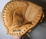 1970S Vintage Spalding Professional Model First Baseman Glove Mitt 42-4552 Lht. Fixed Price $23.99.