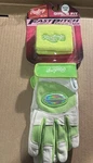 Rawlings Girls Women S/m Fast Pitch Bonus Pack (2) Gloves & Wrist Bands New. Fixed Price $15.77.