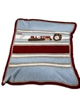 Handmade Crochet Baby Blanket 2016 Future All-star Baseball Bat Glove Red Blue. Fixed Price $21.99.