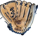 Wilson Baseball Glove 12.5 A0350 P125 Softball Worn Left Hand. Fixed Price $17.99.