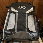 Rawlings The Mark Of Pro Youth Backpack 2 Bat And Hanging Hook. Fixed Price $9.95.
