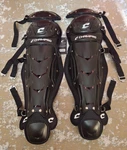Champro Optimus Mvp Double Knee Leg Guard Shin CG100B Black 16.5" Adult Baseball. Fixed Price $74.99.