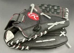 Rawlings Renegade Black Slow Pitch Softball Glove Adult Rht R13OBGS Rare Use. Fixed Price $73.00.