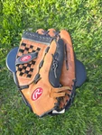 Rawlings Premium Series Inch Baseball Softball Glove PREM14 Tan Black Leather. Fixed Price $58.48.