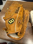Wilson Prostaff A1854 PS6 13 Baseball/softball Glove Rht Crown Web Steerhide. Fixed Price $44.99.