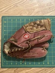Rawlings Glove Right Hand Throw RBG70PRO Palm Pad Deep Well Fastback. Fixed Price $12.00.