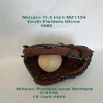 Mizuno Baseball Glove MZ1154 Prospect 11.5 Left Hand Max Flex Wilson A9146. Fixed Price $36.96.