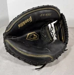 Franklin Black Catcher's Mitt Glove 22638 Fieldmaster Series 31.5" Rht. Fixed Price $19.87.