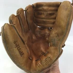 Vintage Wilson A9812 12" Lht Leather Softball Glove Left Hand Thrower Made Us. Fixed Price $29.00.