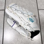 New Louisville Slugger Xeno XNLF1912 Fastpitch Left Lht 12" Wht Baseball Glove. Fixed Price $70.00.