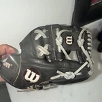 Wilson A2000 Prostock - Black Leather Baseball Glove (rht). Fixed Price $80.00.