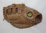 Wilson Leather First Baseman Glove A2802 Pro-back Nylon Stitched. Fixed Price $45.00.