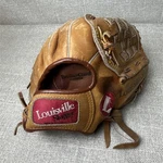 Louisville Slugger LPS35H 12" Leather Brown Finger Baseball Softball Glove. Fixed Price $30.00.