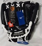 Mizuno GPSL1200F3 Prospect Select Fastpitch Softball Glove 12", Black Lht *nwt*. Fixed Price $49.95.